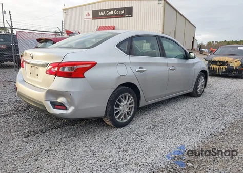 2018 Nissan Sentra S из США, поврежденный, VIN 3N1AB7AP3JY282504